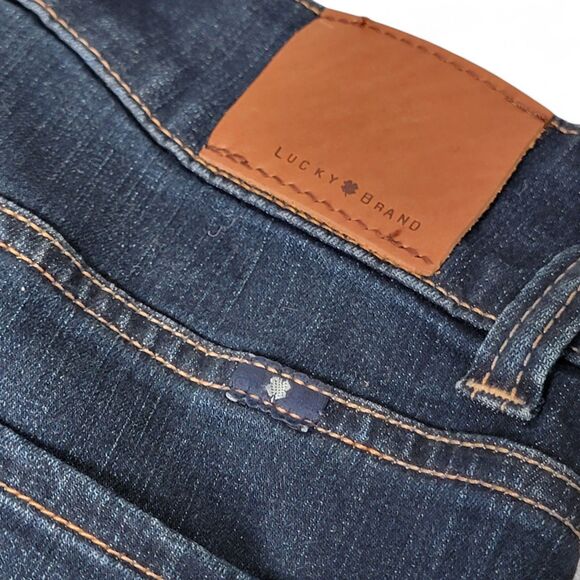 Lucky Brand Emma Boot Cut Jeans Women’s Size 14W Regular Faded Denim Hippie NWT - Picture 5 of 11